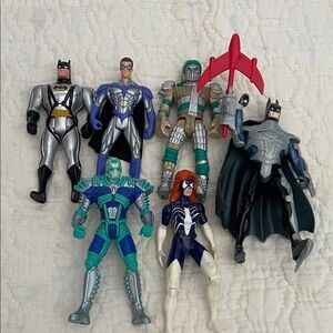 Superhero Action Figure Set - 1997 Kenner Batman and Robin